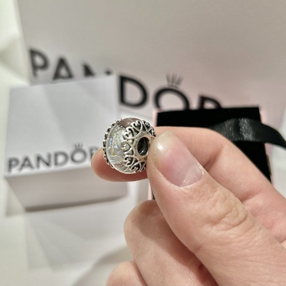 Pandora Iridescent Murano Glass Charm - Picture 4 of 4